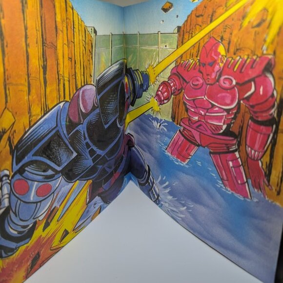 1985 Modern Picture Book Robot-Changer: Quest for Power Softcover - Picture 2 of 2